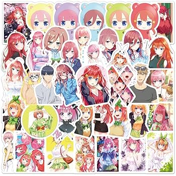 【まとめ売りセット15枚】五等分の花嫁 シール ステッカー Amazon.co.jp: for 五等分の花嫁 ステッカー シール 50枚セット